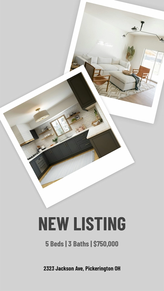 Instagram Story template for open house