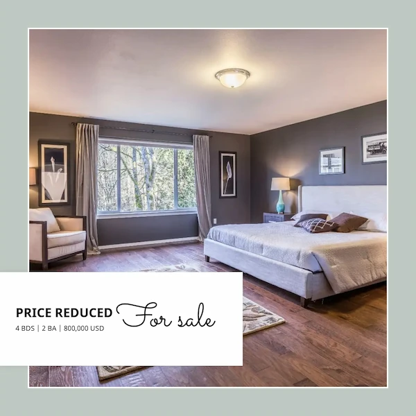 Price Reduced template preview